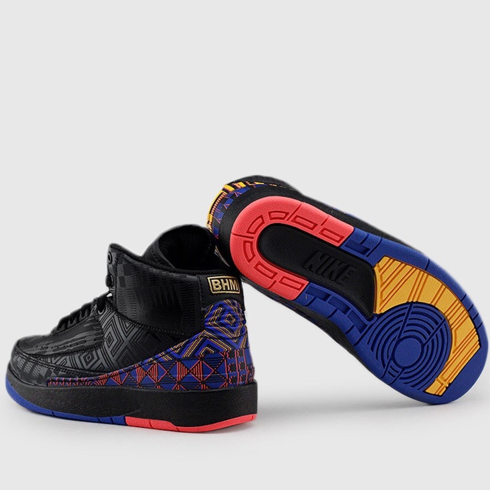 JORDAN 2 RETRO (GS) BHM (Youth or Women) NEW-NEVER WORN